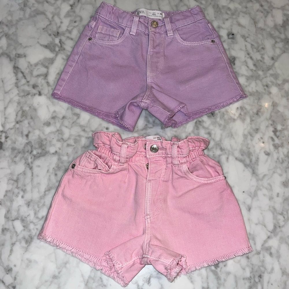 NWOT ZARA SHORT BUNDLE OR 2 - SIZE 1 1/2Y